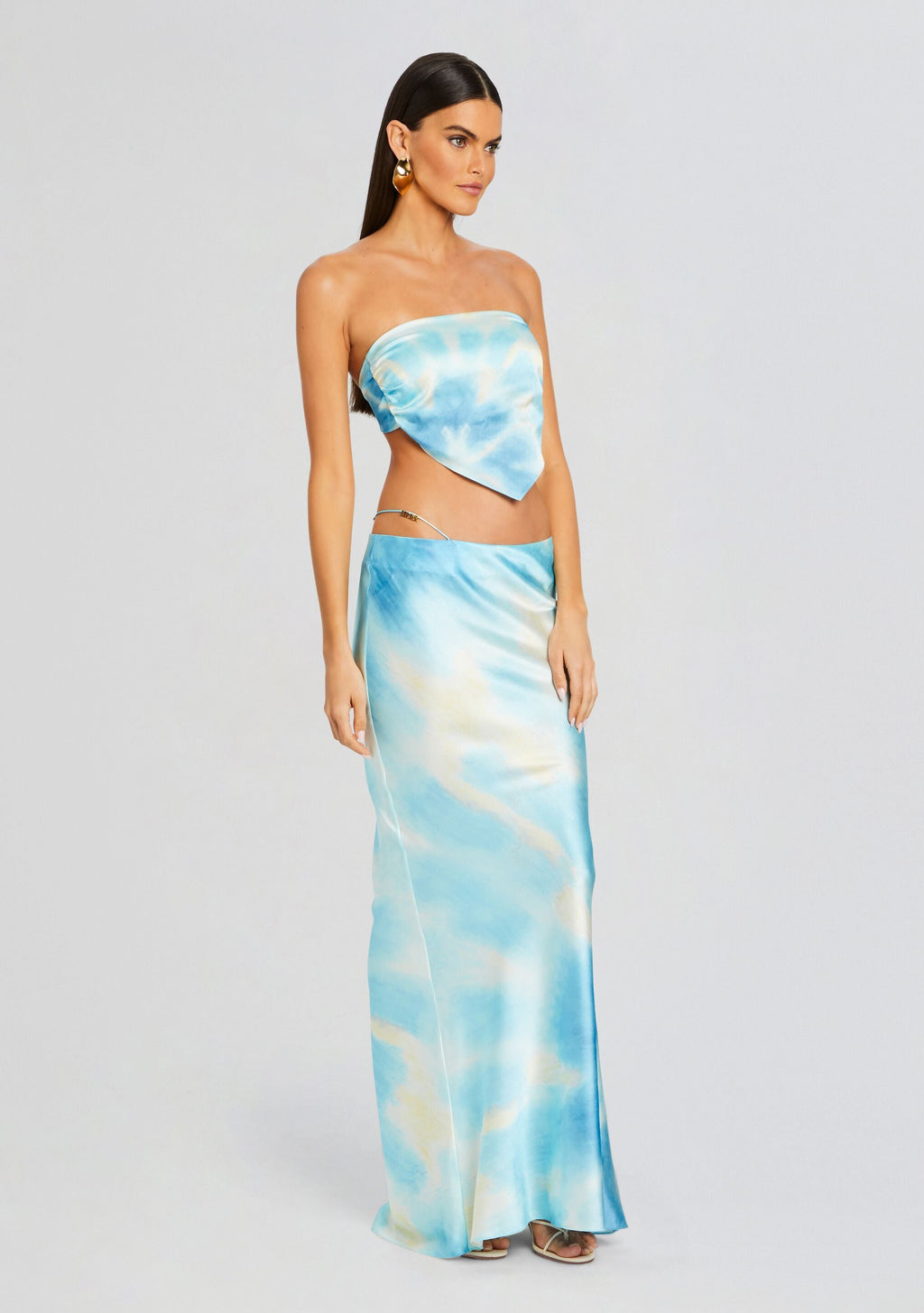 Silvana Silk Maxi Skirt