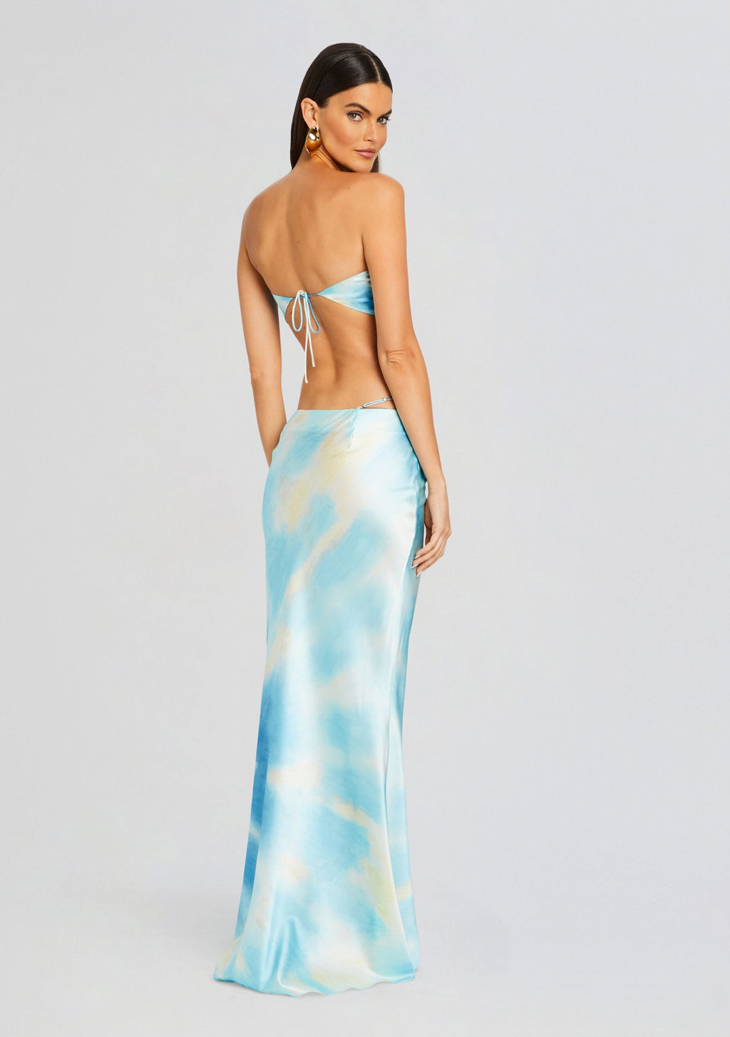Silvana Silk Maxi Skirt