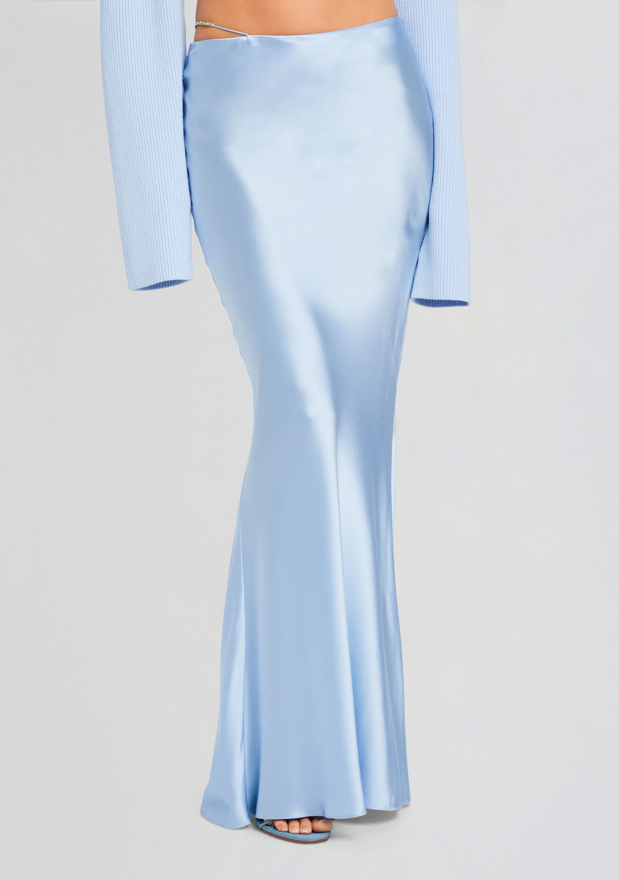 Silvana Silk Maxi Skirt