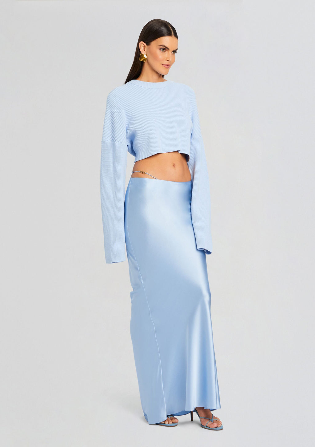 Silvana Silk Maxi Skirt