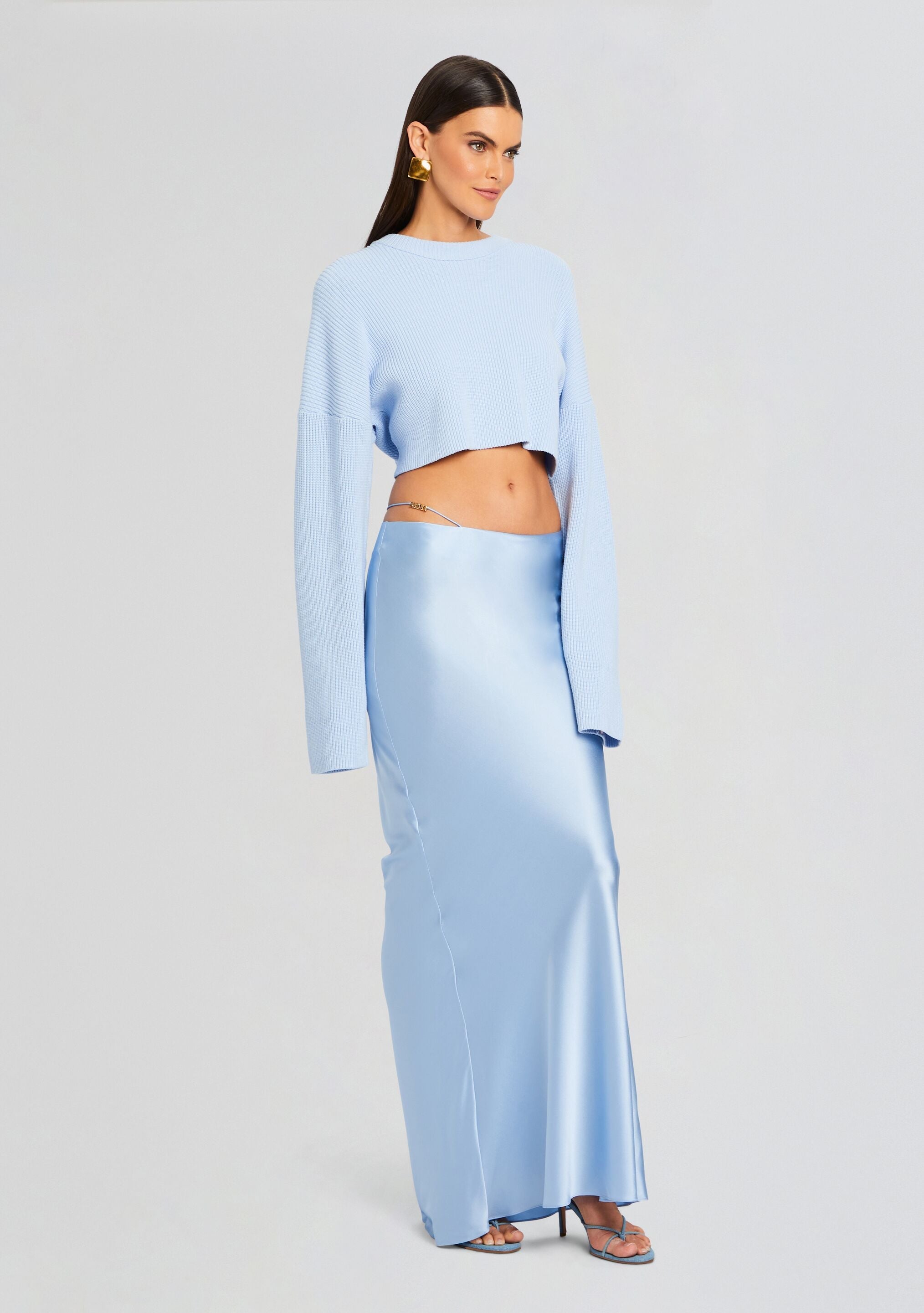 Silvana Silk Maxi Skirt