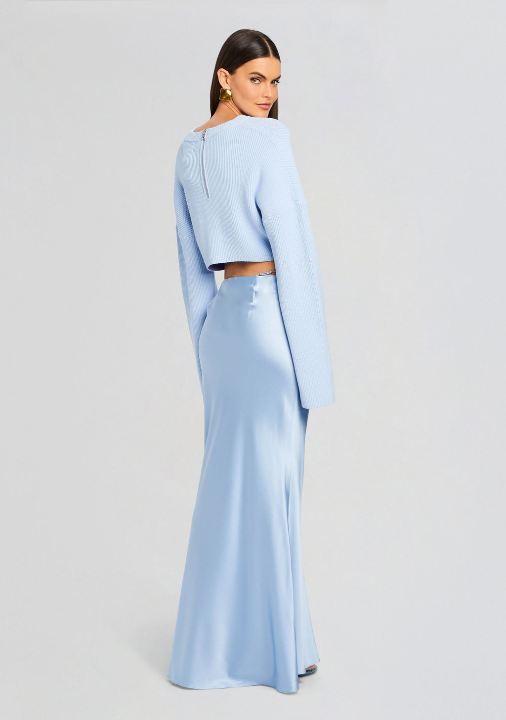 Silvana Silk Maxi Skirt