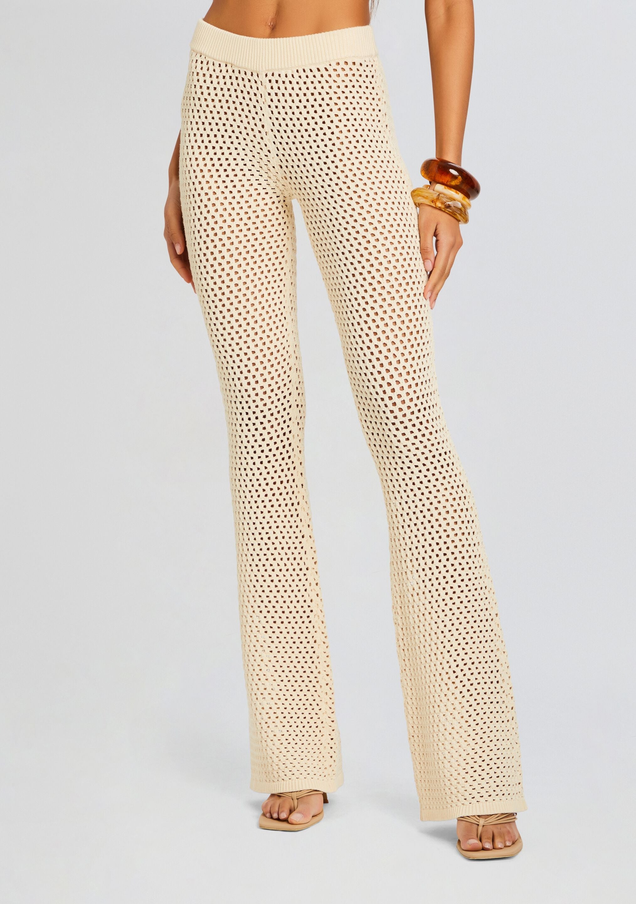 Tish Knit Crochet Pant