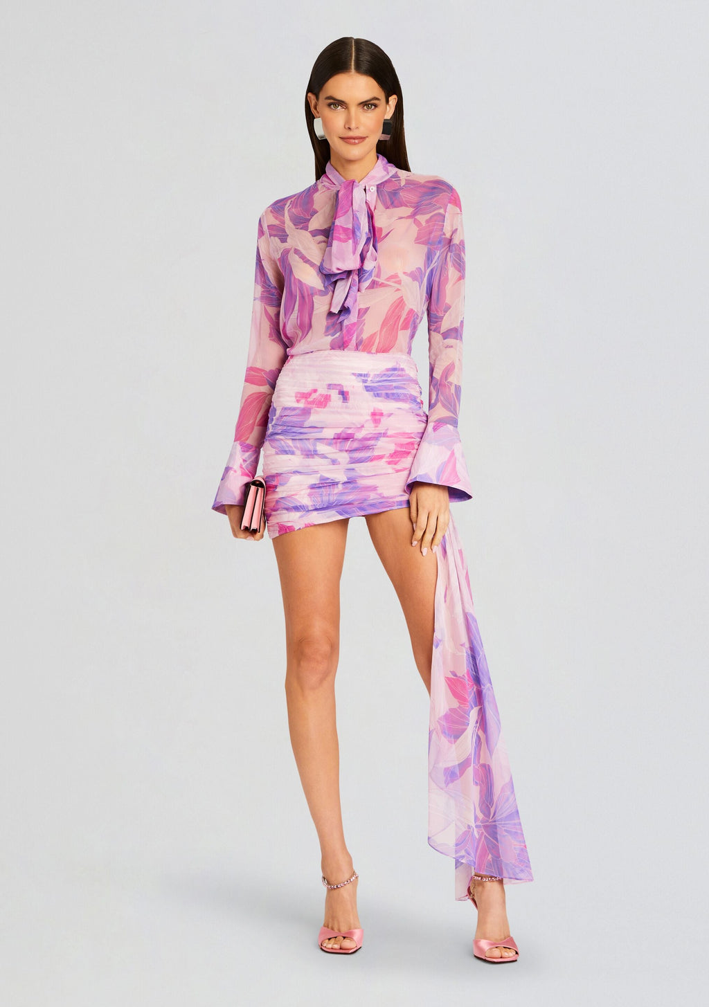 Kindra Silk Chiffon Blouse