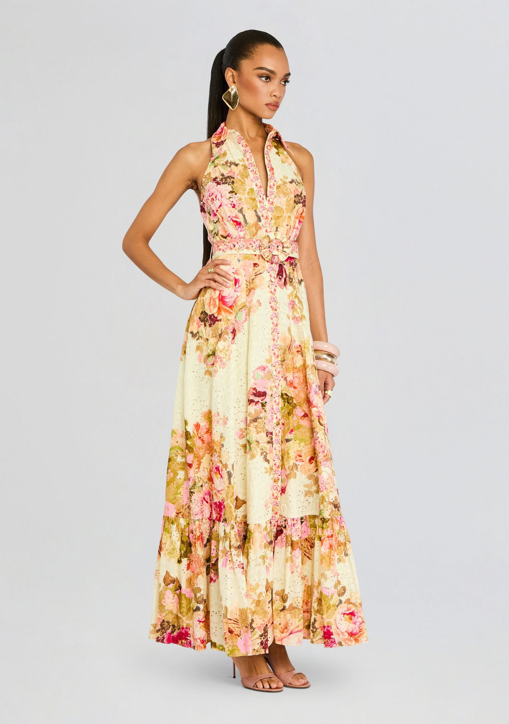 Sama Long Shirt Dress