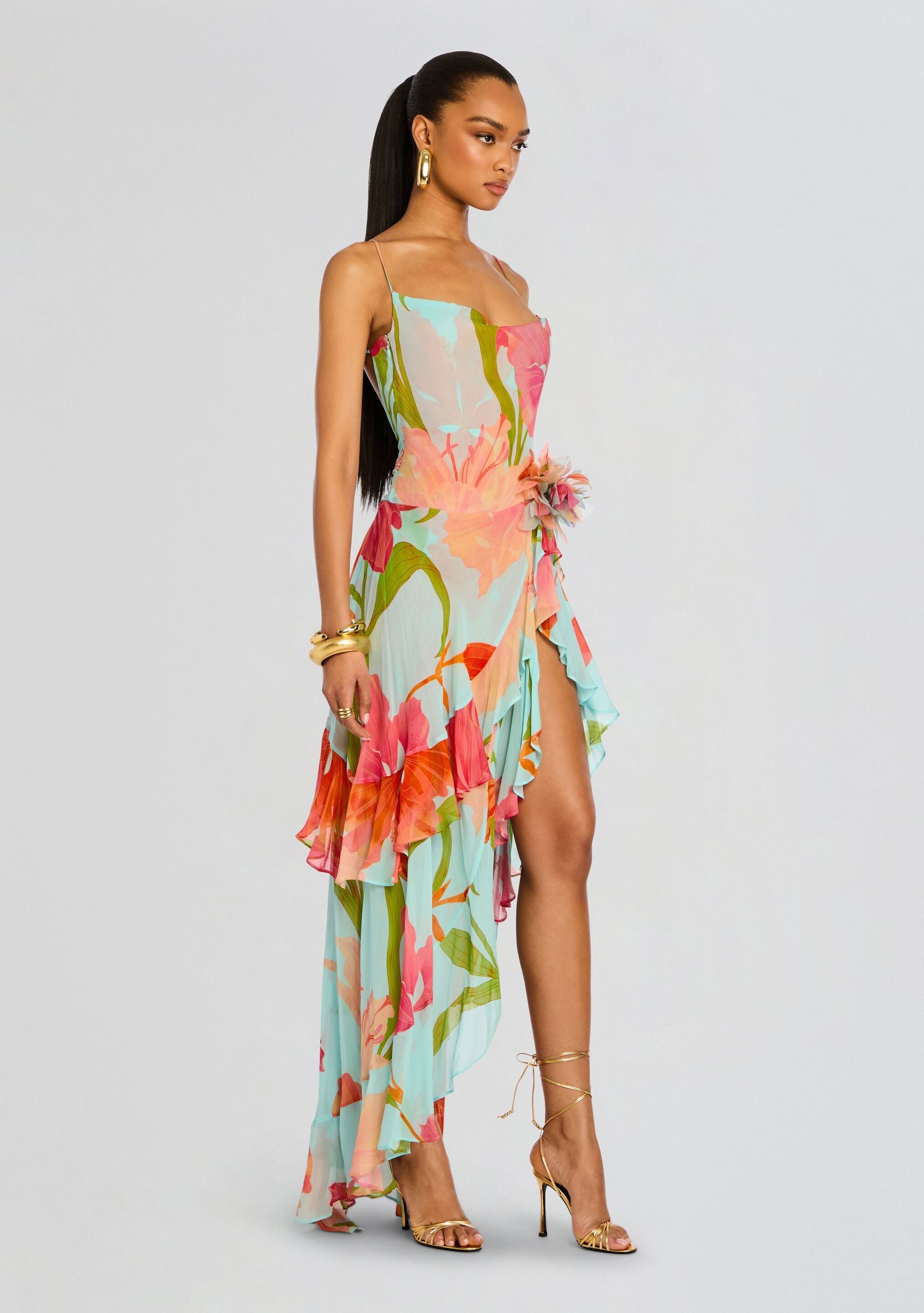 Samara Silk Chiffon Dress