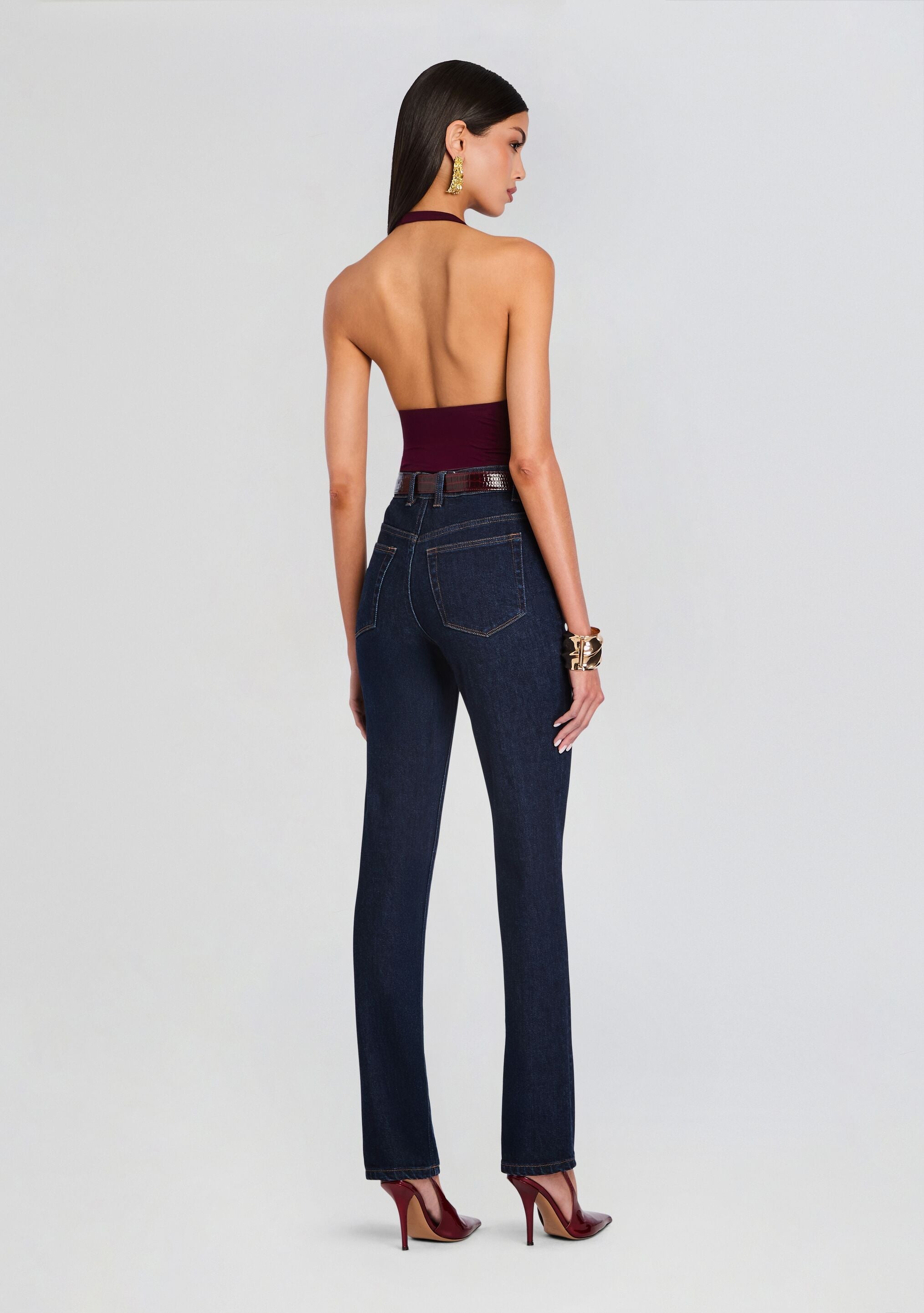 Bamboo Halter Bodysuit