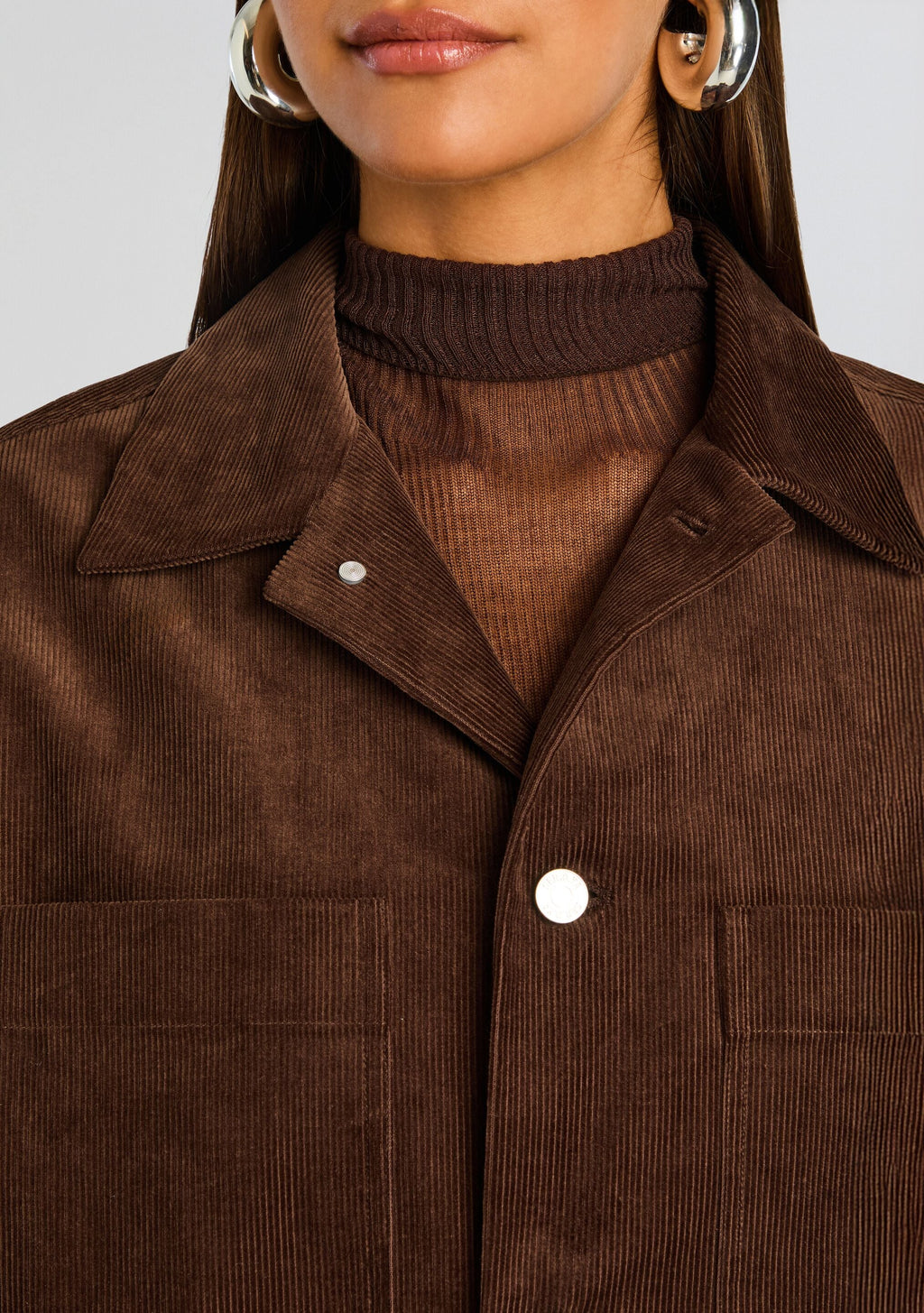 April Corduroy Shacket