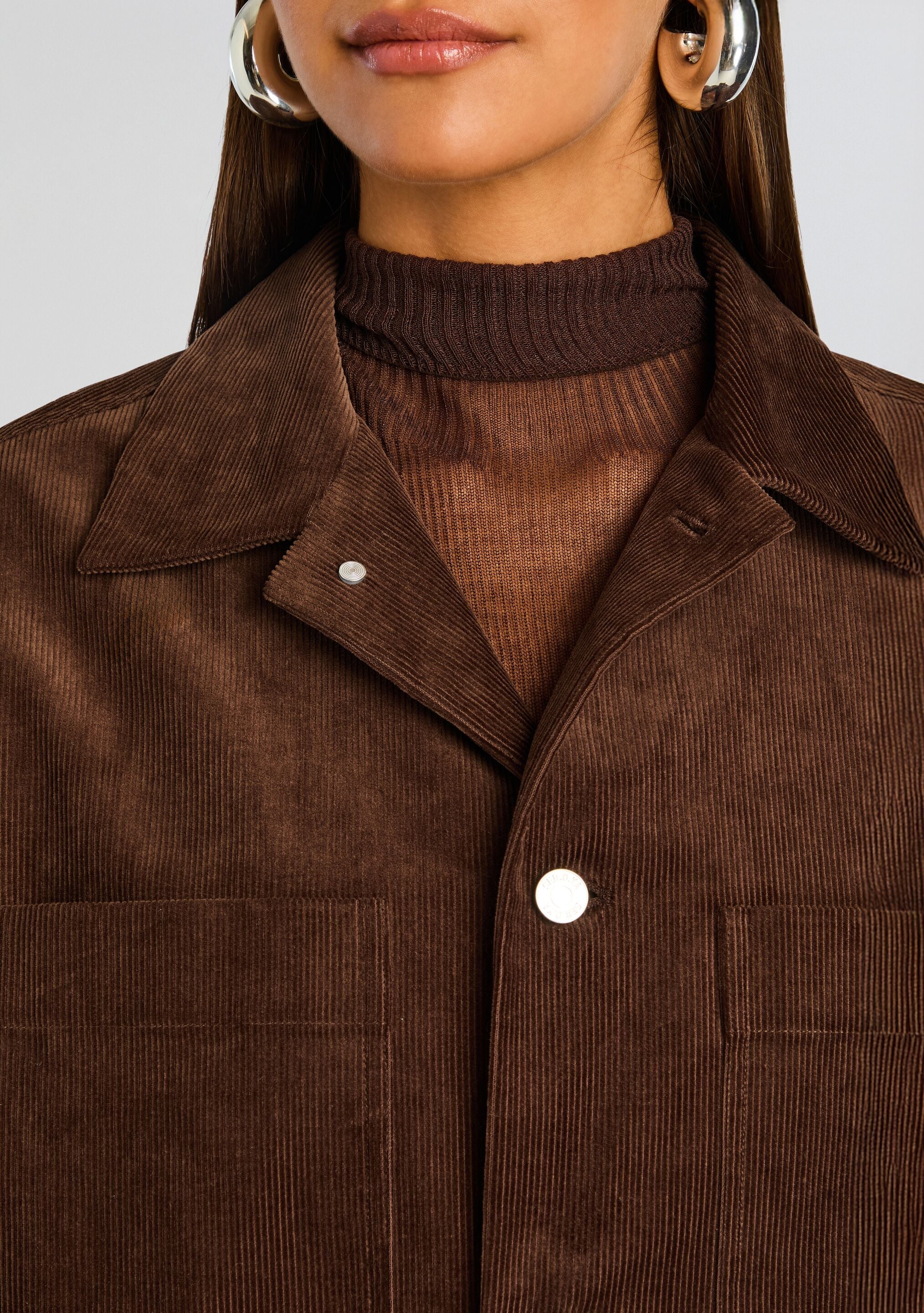 April Corduroy Shacket