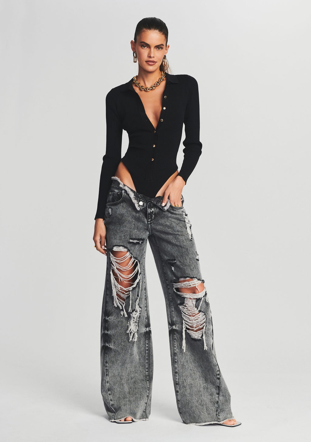Ollie Wide Leg Jean