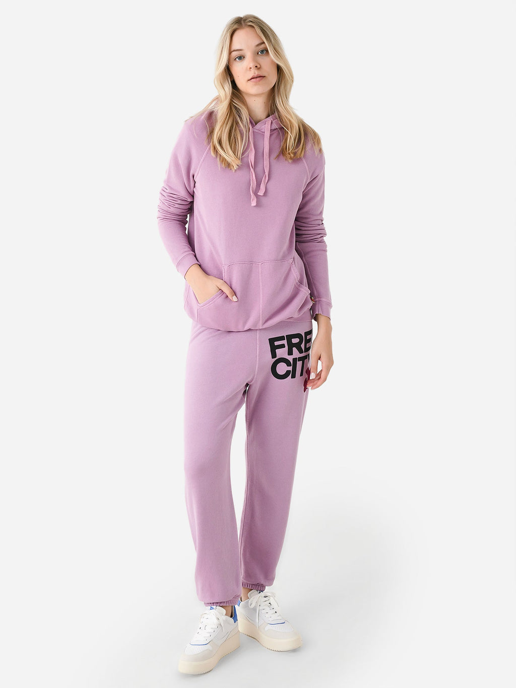 FREE CITY Women's Superfluff Lux Pullover Hoodie