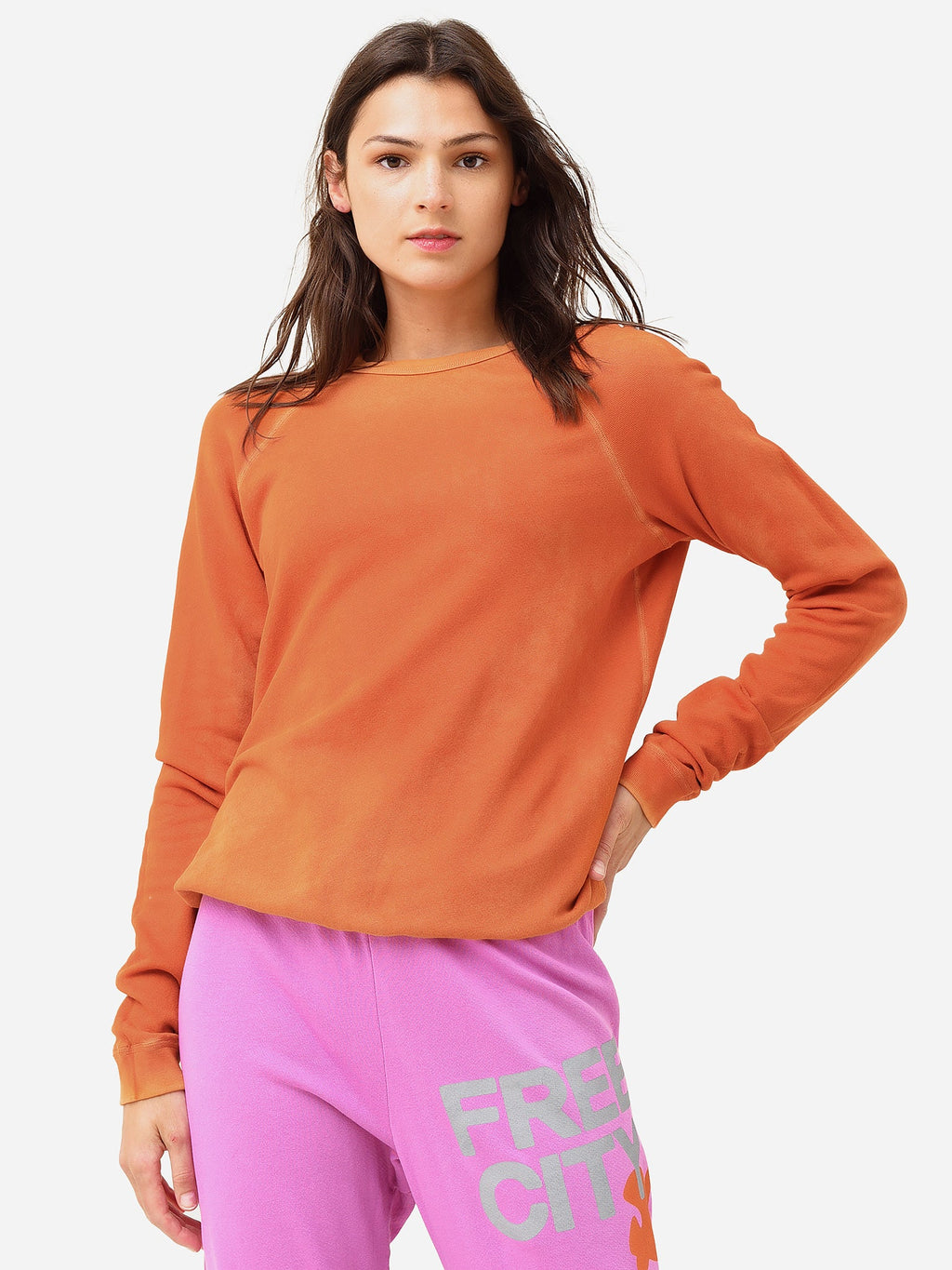 FREE CITY Women's Lucky Rabbit Sweatshirt