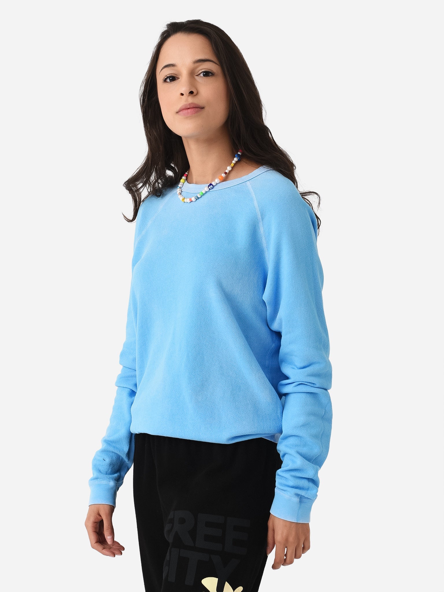 FREE CITY Women's Lucky Rabbit Sweatshirt