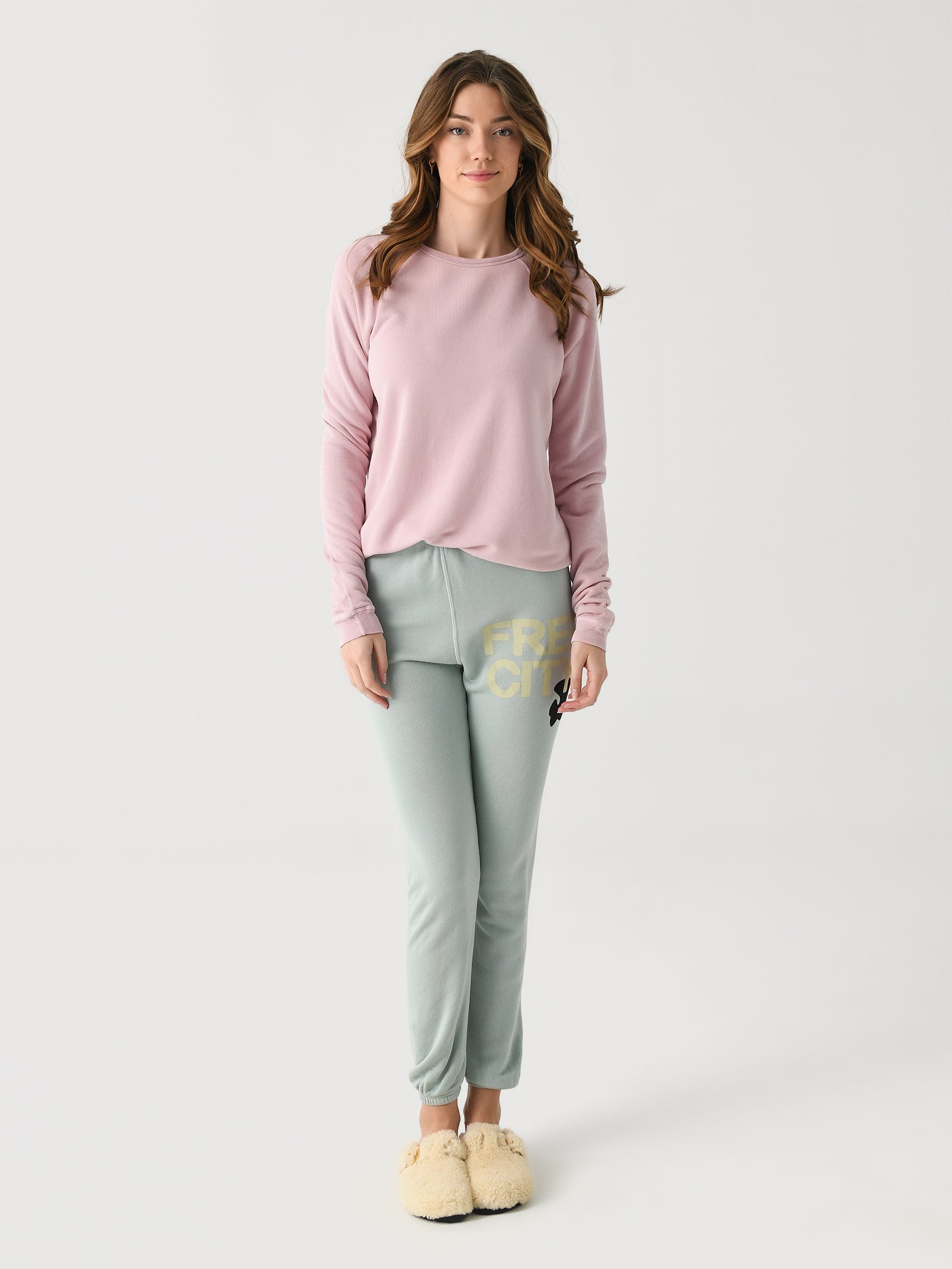 FREE CITY Women's Superfluff Lux Raglan Sweatshirt