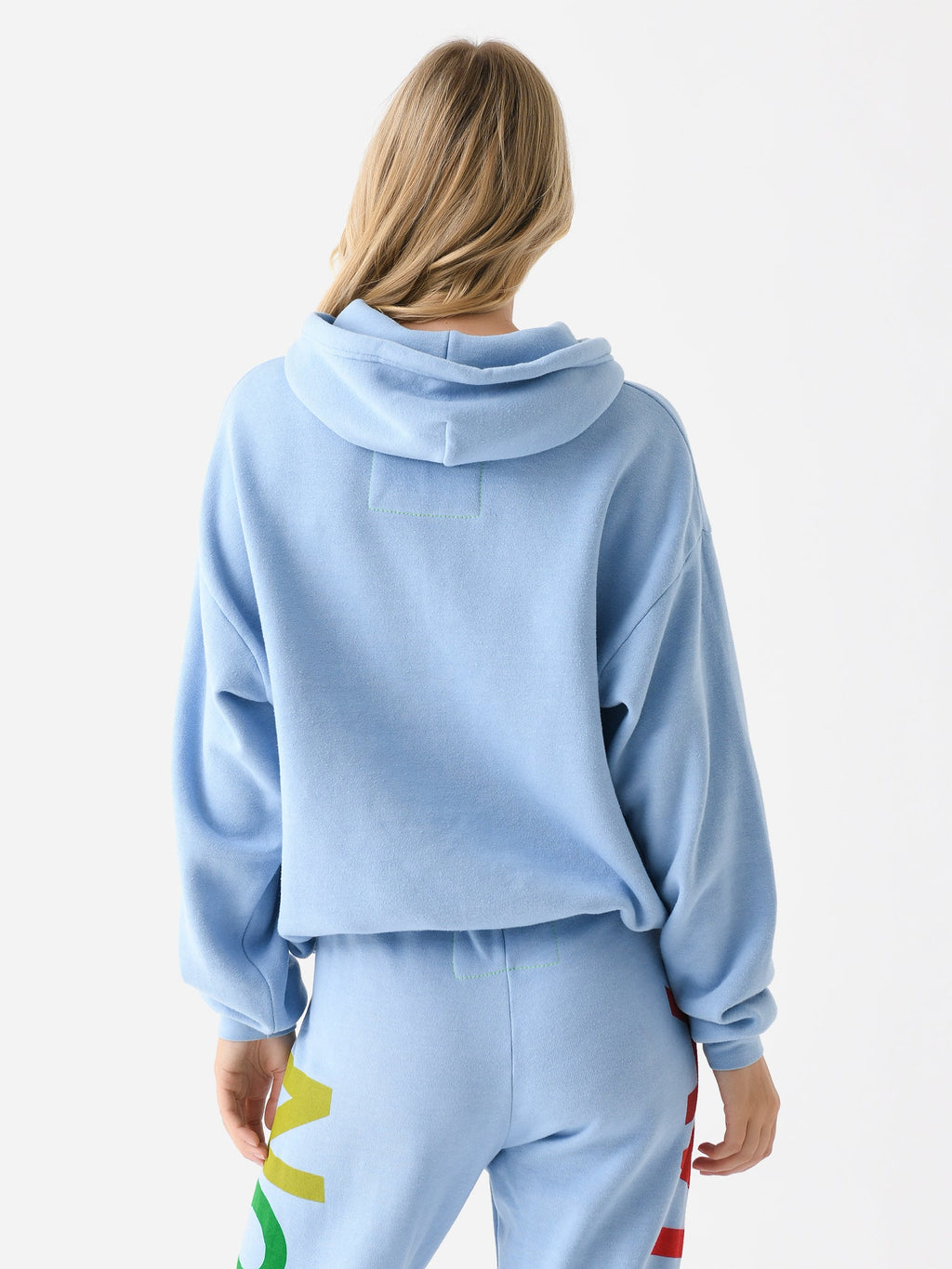 Aviator Nation Women's Logo Stitch Relaxed Pullover Hoodie