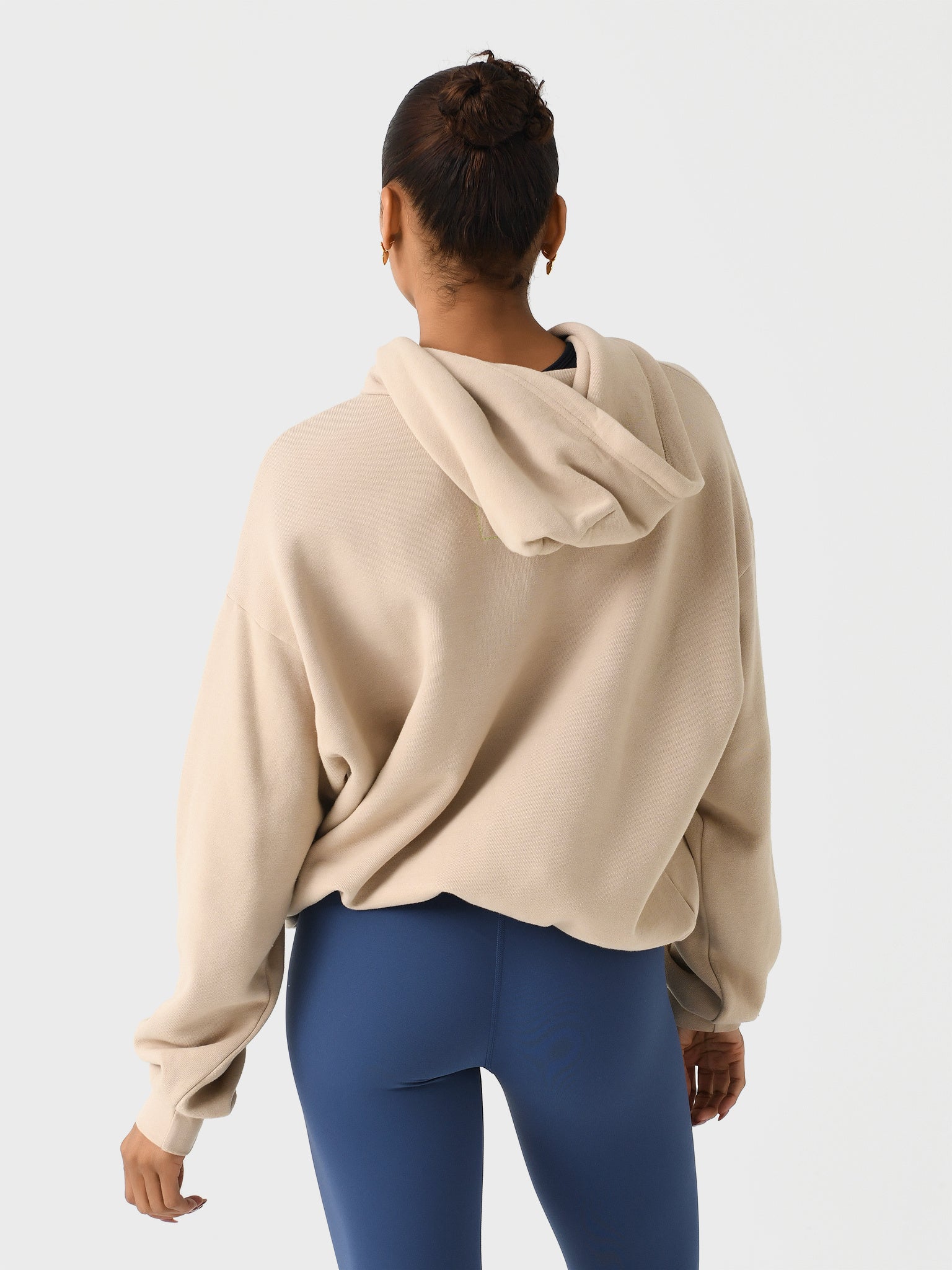 Aviator Nation Women's Logo Stitch Relaxed Pullover Hoodie