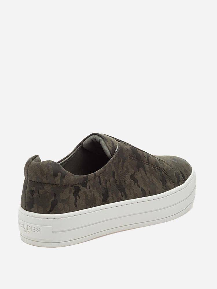 J/Slides Women's Heidi Leather Sneaker