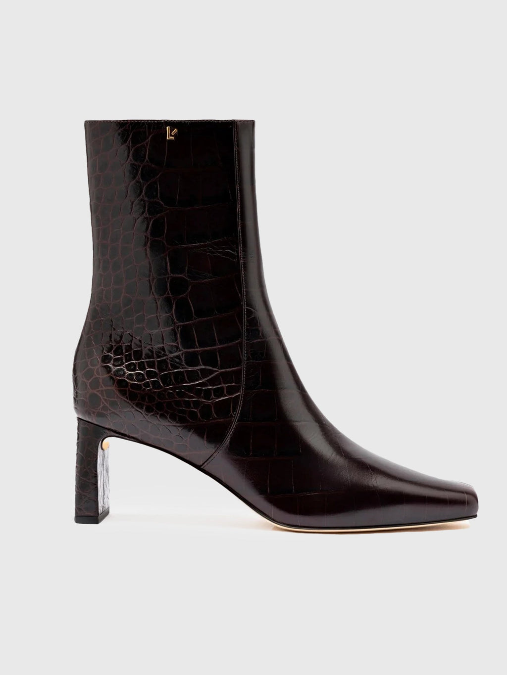 Larroude Women's Alexis Leather Bootie