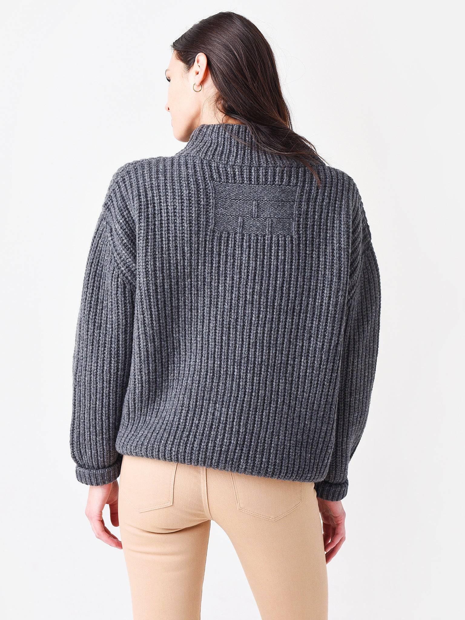 Frame Women's Oversized Ribbed Knit Sweater