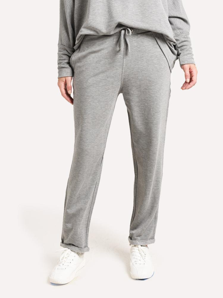 Majestic French Terry Pant with Rolled Bottom