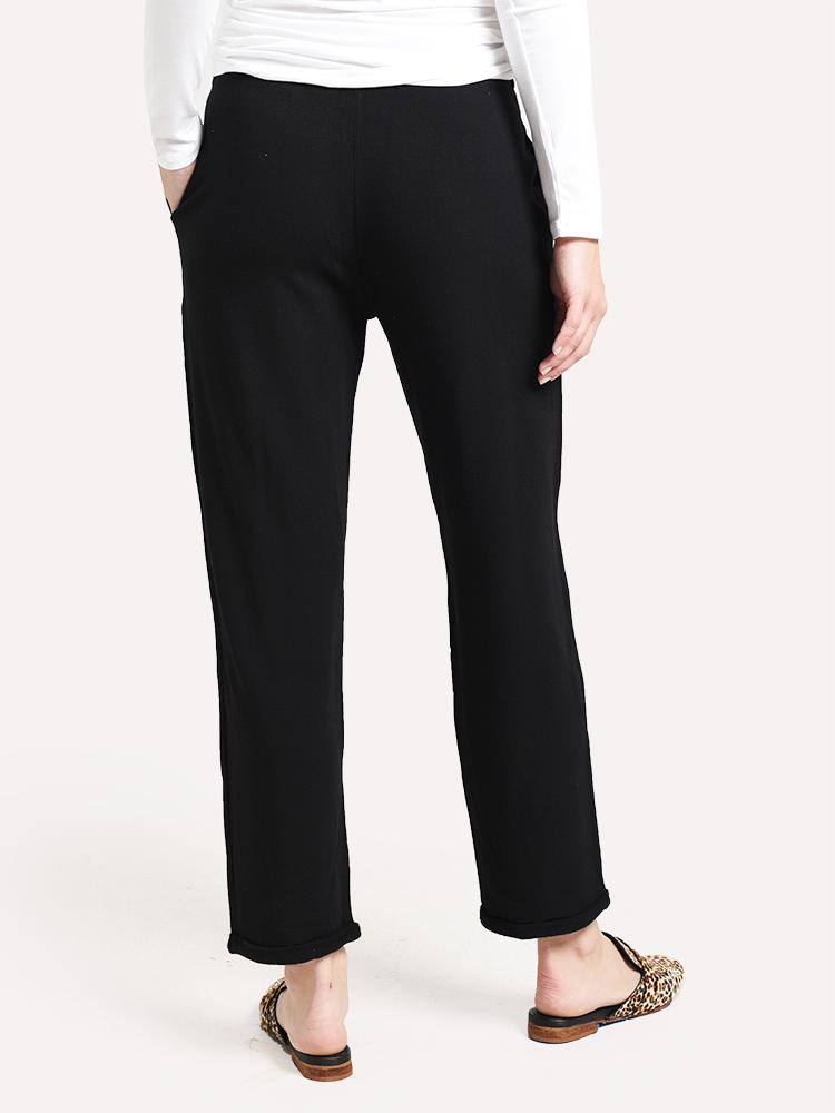 Majestic French Terry Pant with Rolled Bottom