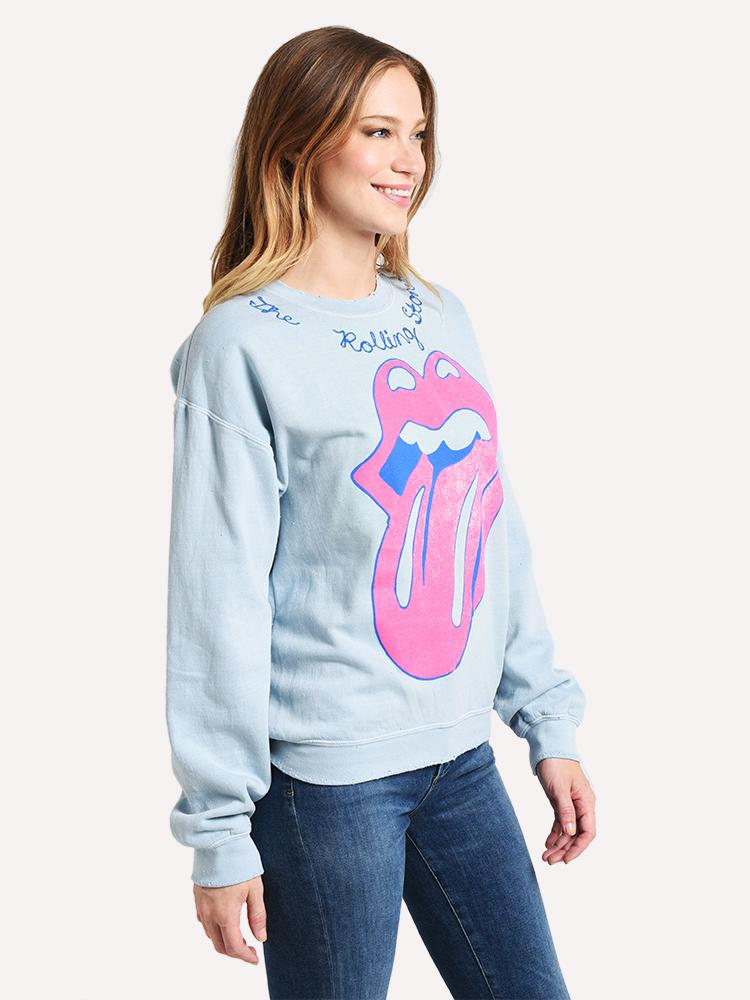 Madeworn Women's Rolling Stones Sweater