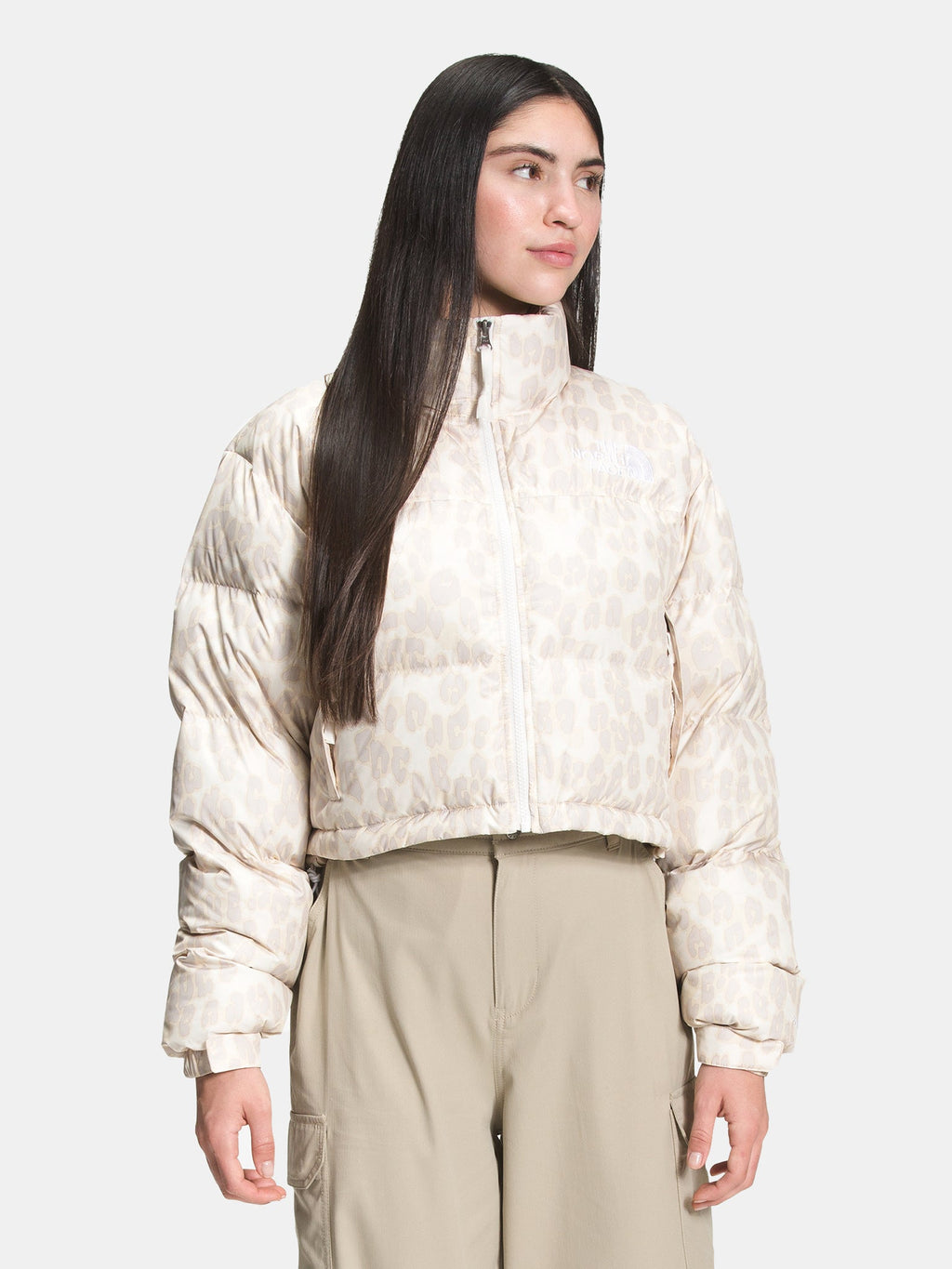 The North Face Women’s Printed Nuptse Short Jacket