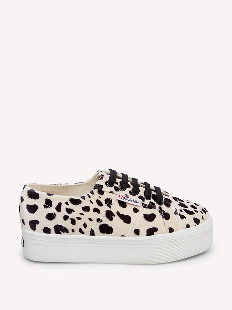 Superga 2790 Fanvelvetw Dalmation Sneaker