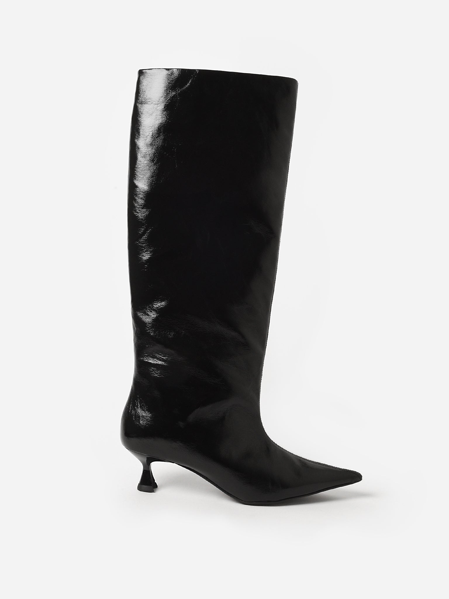 GANNI Women's Soft Slouchy High Shaft Boot