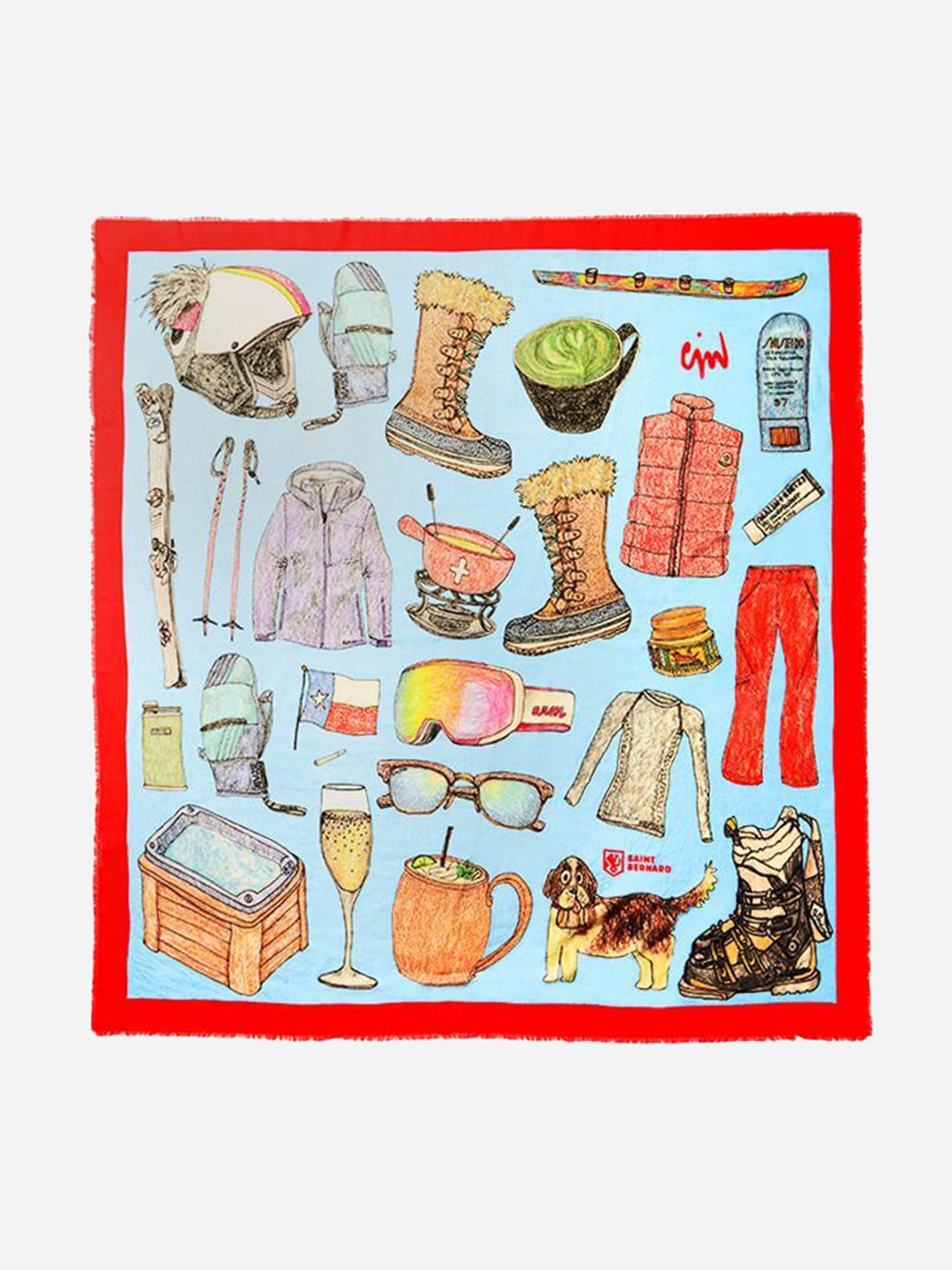 CJW Saint Bernard Scarf