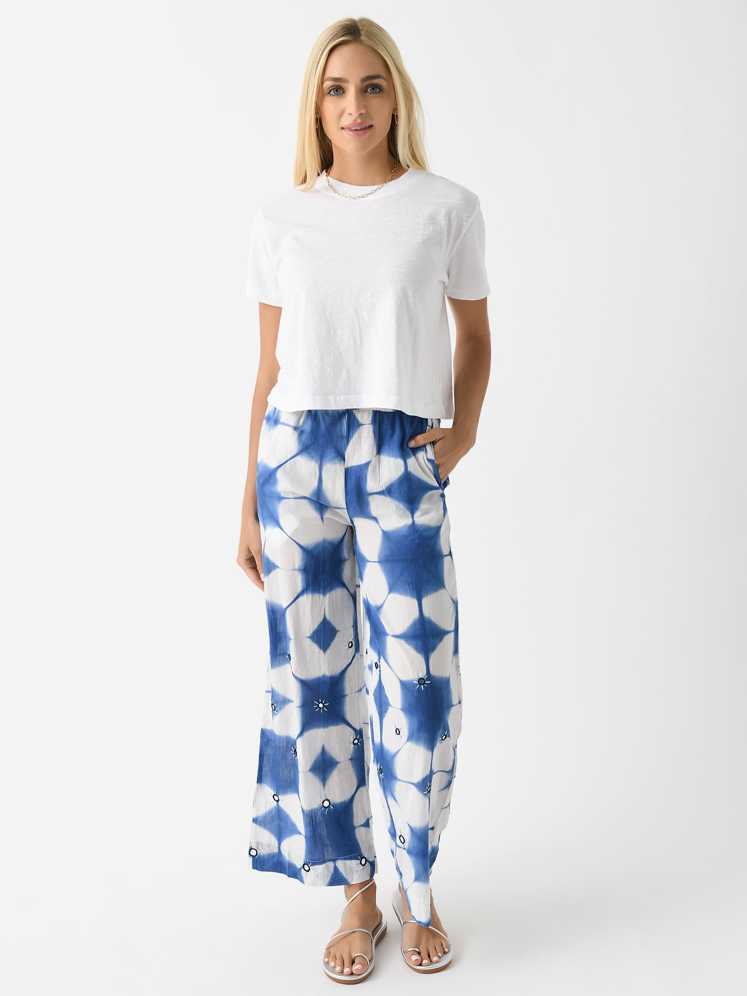 V De Vinster Women's Cramp Dye Pants