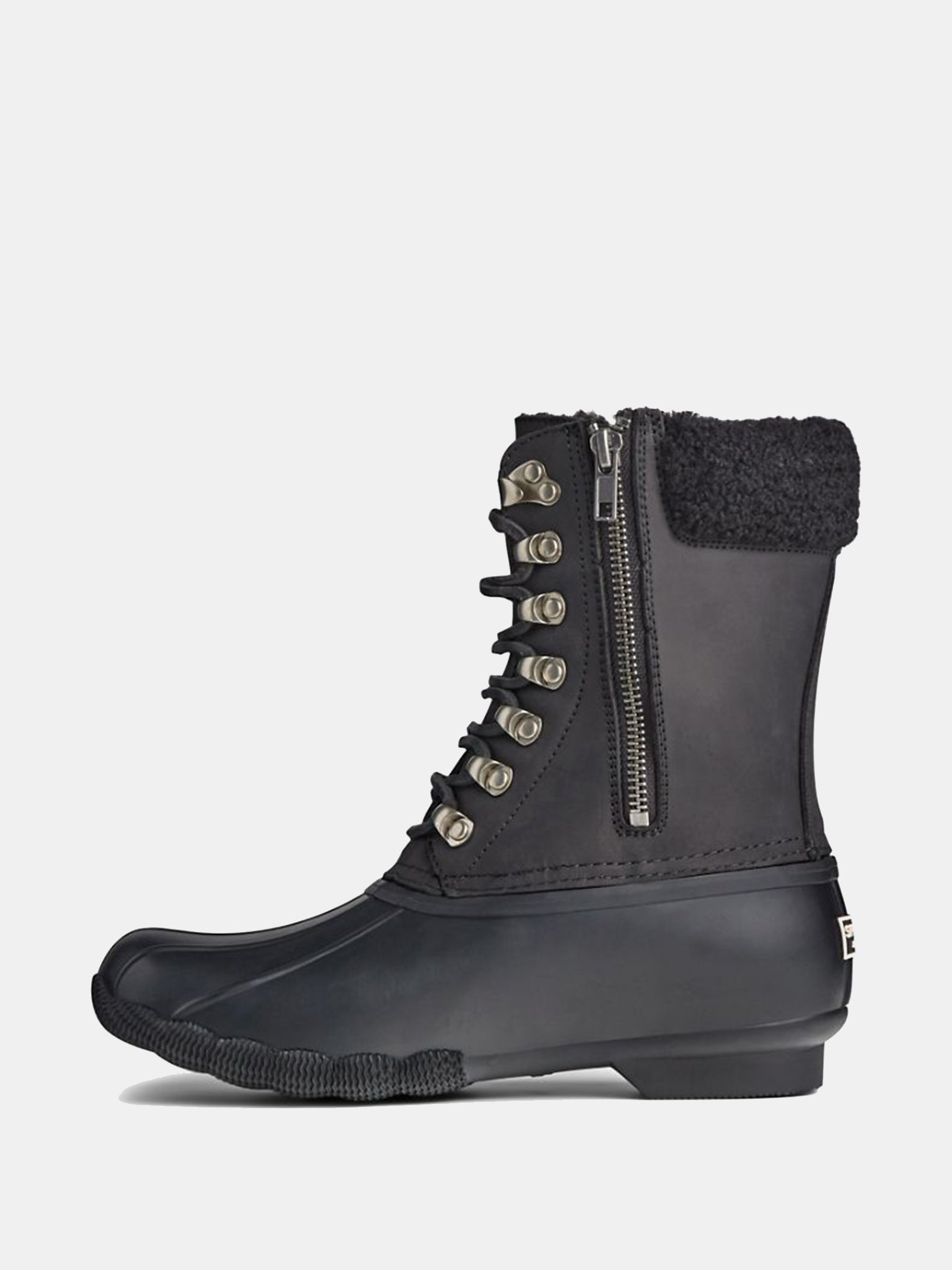 Sperry Women's Saltwater Tall Cozy Leather Duck Boot