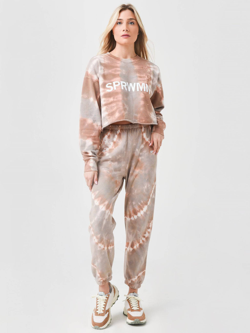 SPRWMN Women's Cropped Logo Sweatshirt