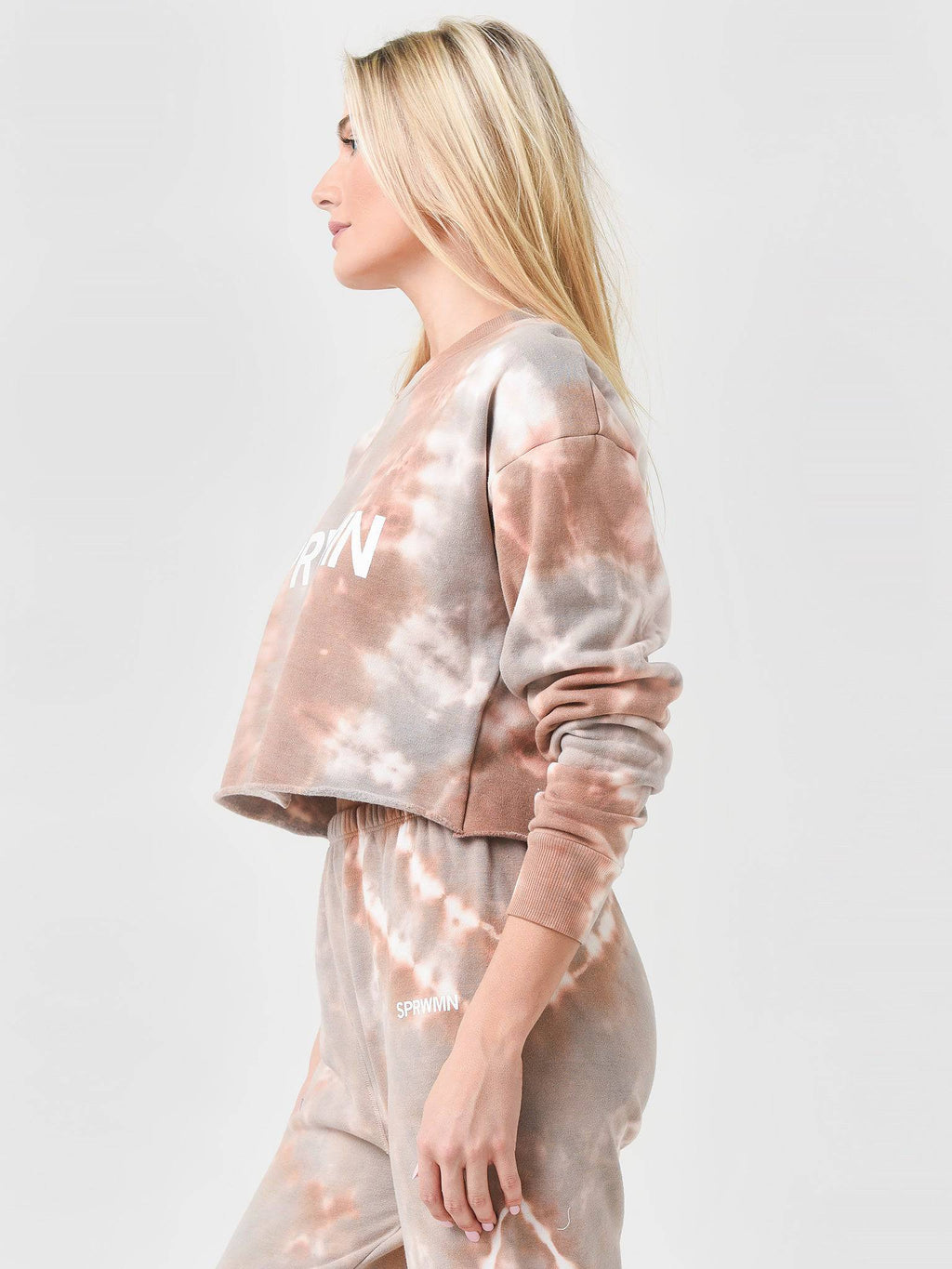 SPRWMN Women's Cropped Logo Sweatshirt