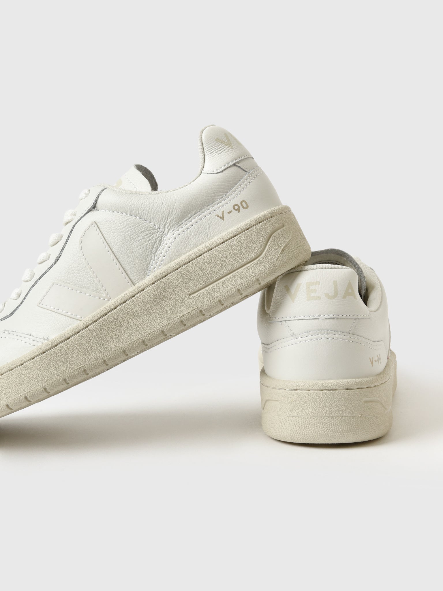 VEJA Women's V-90 Leather Sneaker