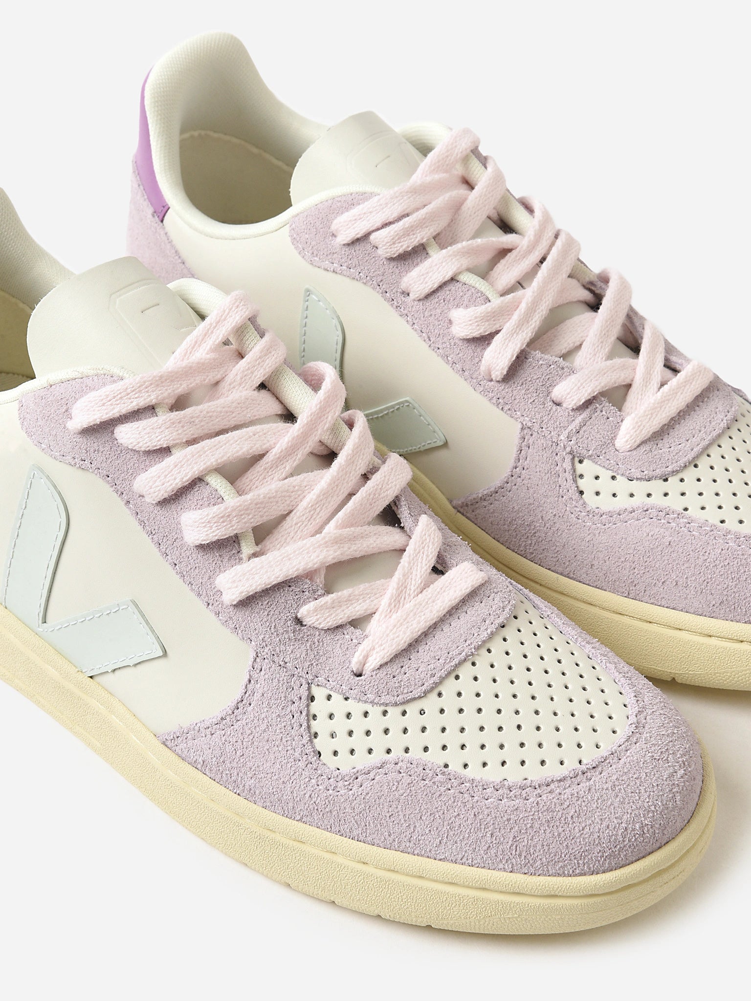 VEJA Women's V-10 Leather Sneaker