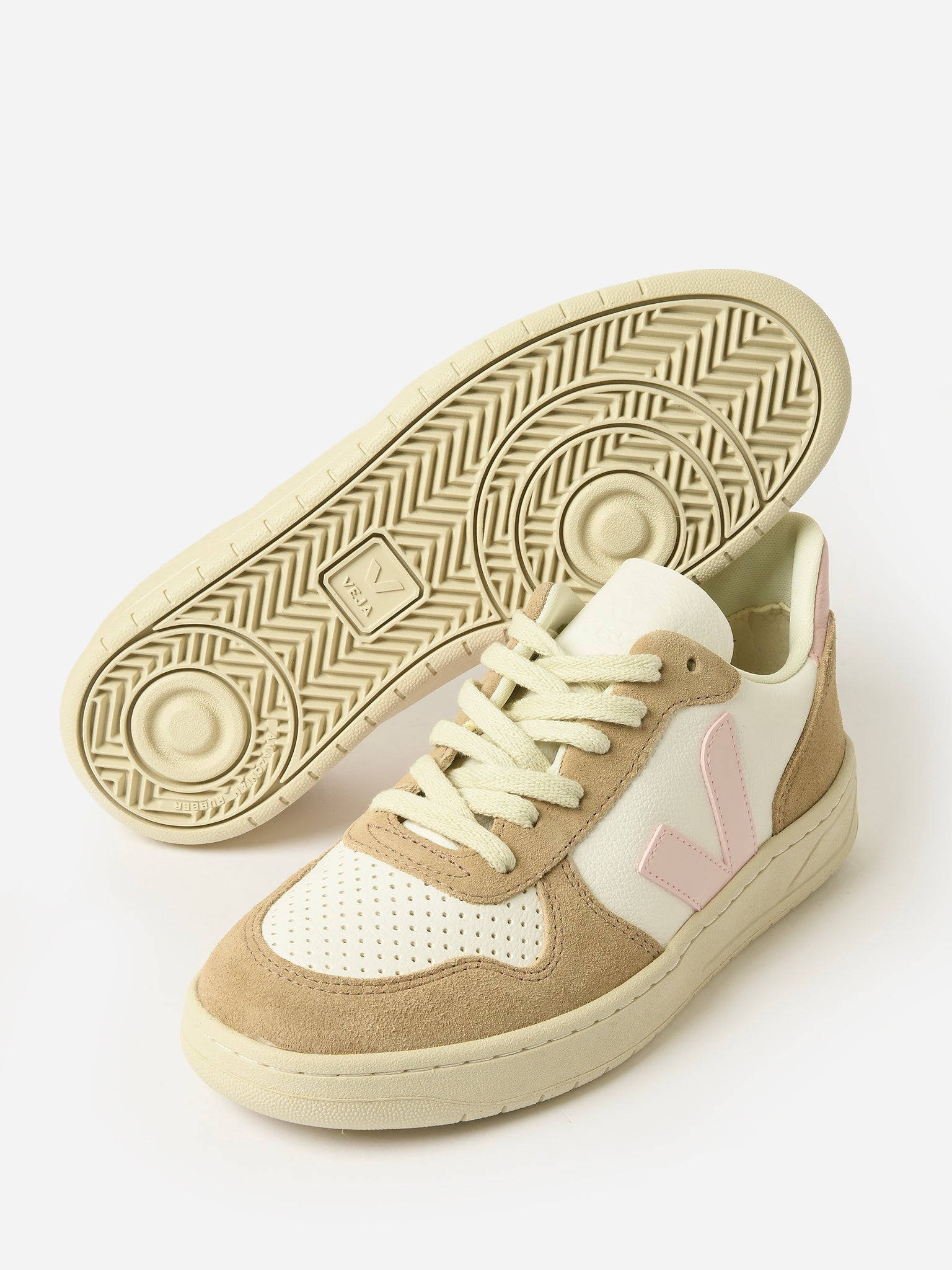VEJA Women's V-10 Chromefree Leather Sneaker