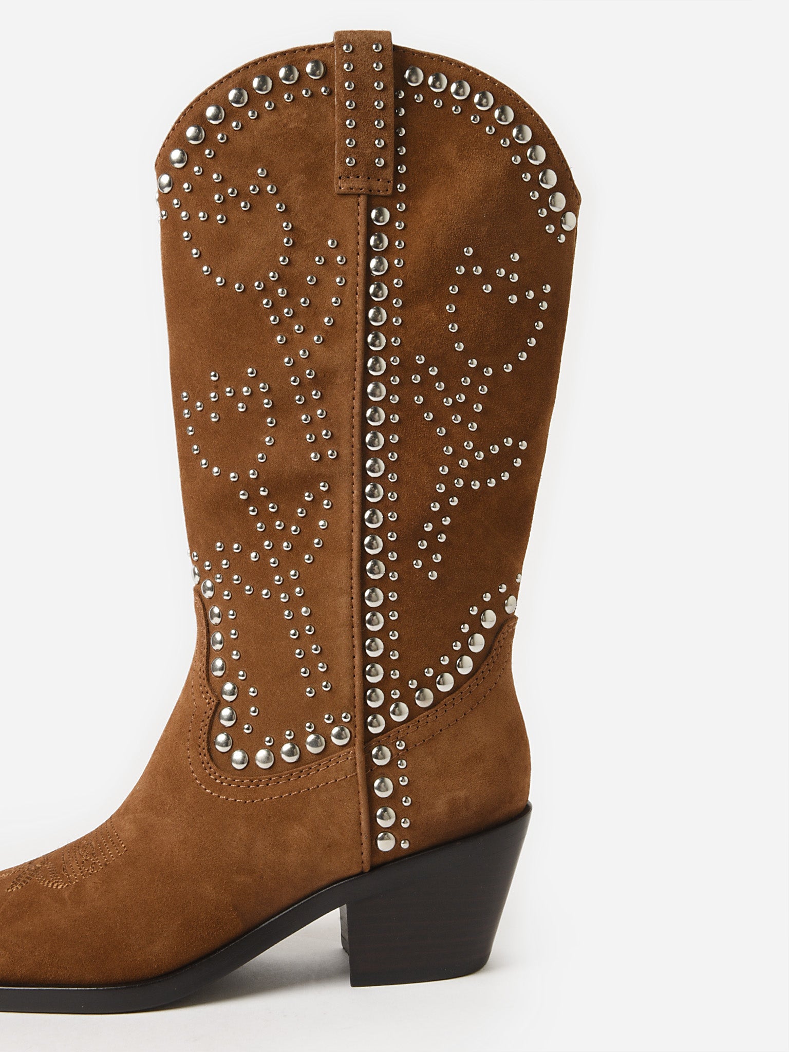 Loeffler Randall Women's Wilder Studded Suede Boot