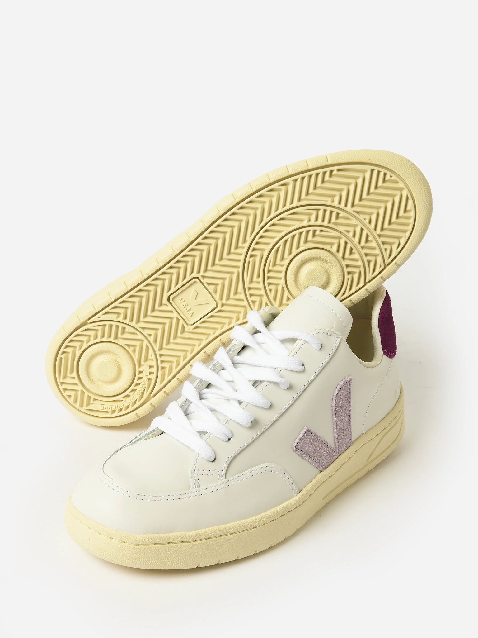 VEJA Women's V-12 Leather Sneaker