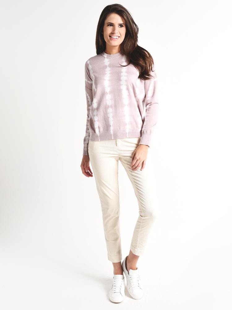 ATM Women's Cotton Cashmere Tie Dye Sweater