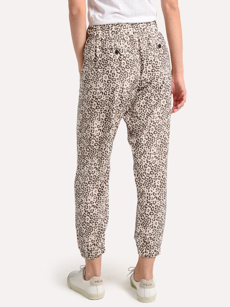 ATM Lunar Leopard Silk Sweatpants