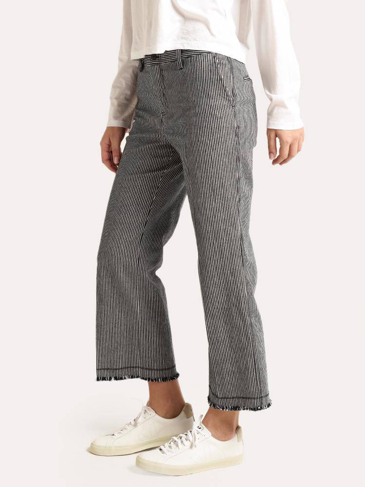 ATM Women's Railroad Stripe Pant