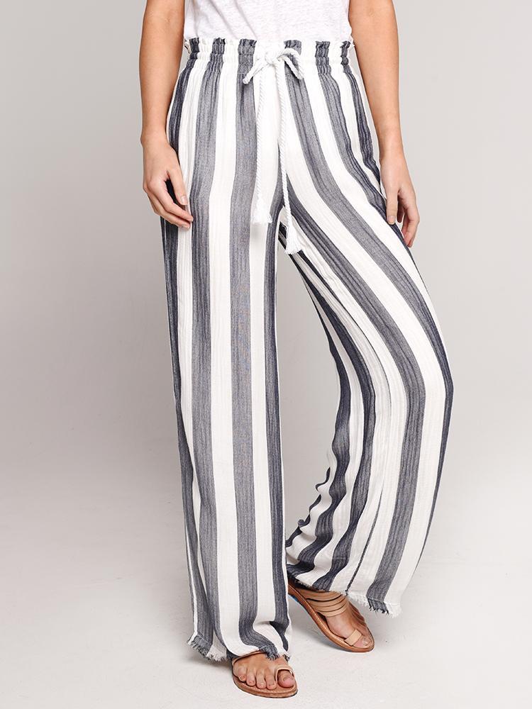 Bella Dahl Tassel Cord Wide Leg Pant
