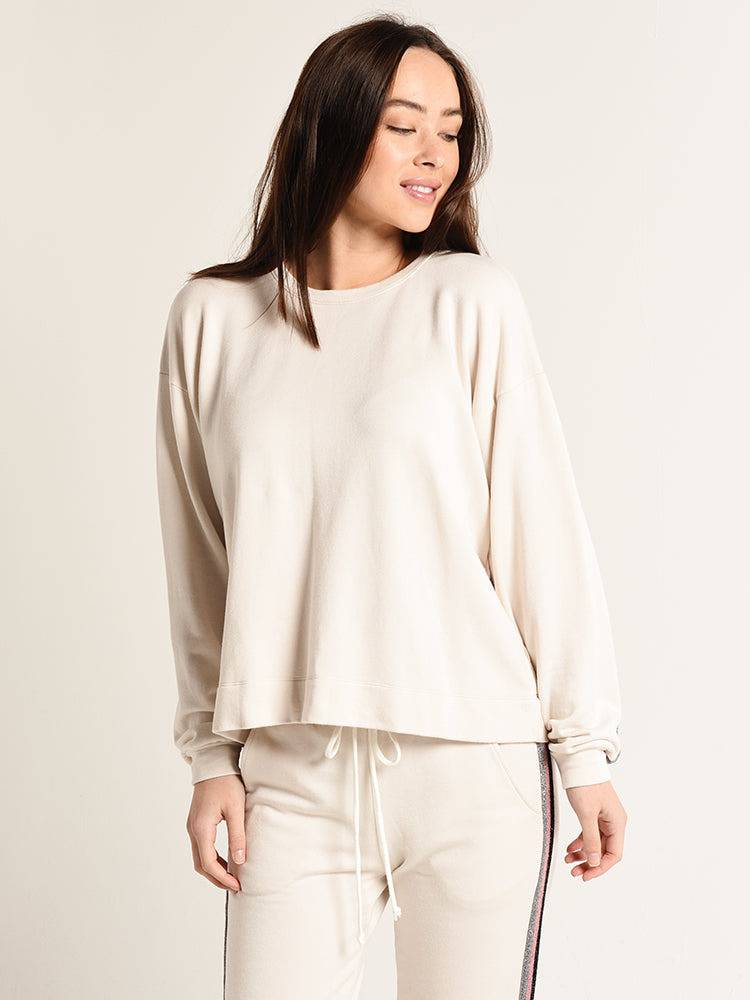 Velvet Devine Long Sleeve Crew Neck Top