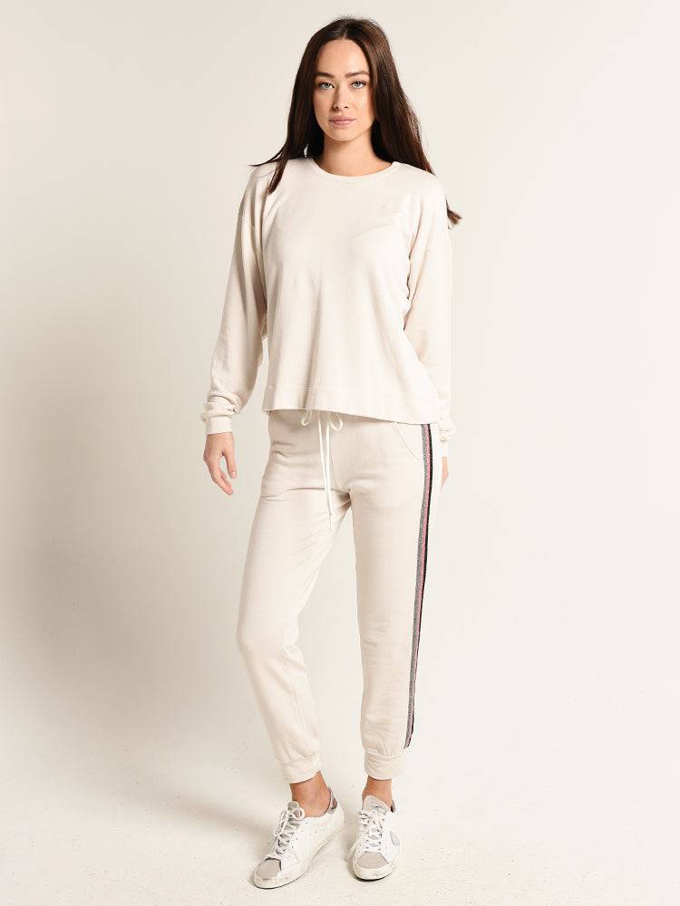 Velvet Devine Long Sleeve Crew Neck Top