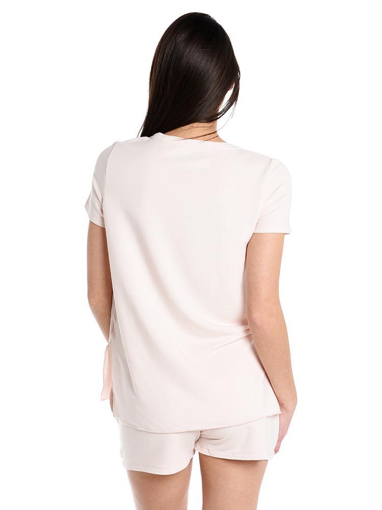 Majestic French Terry Short Sleeve Crew Neck