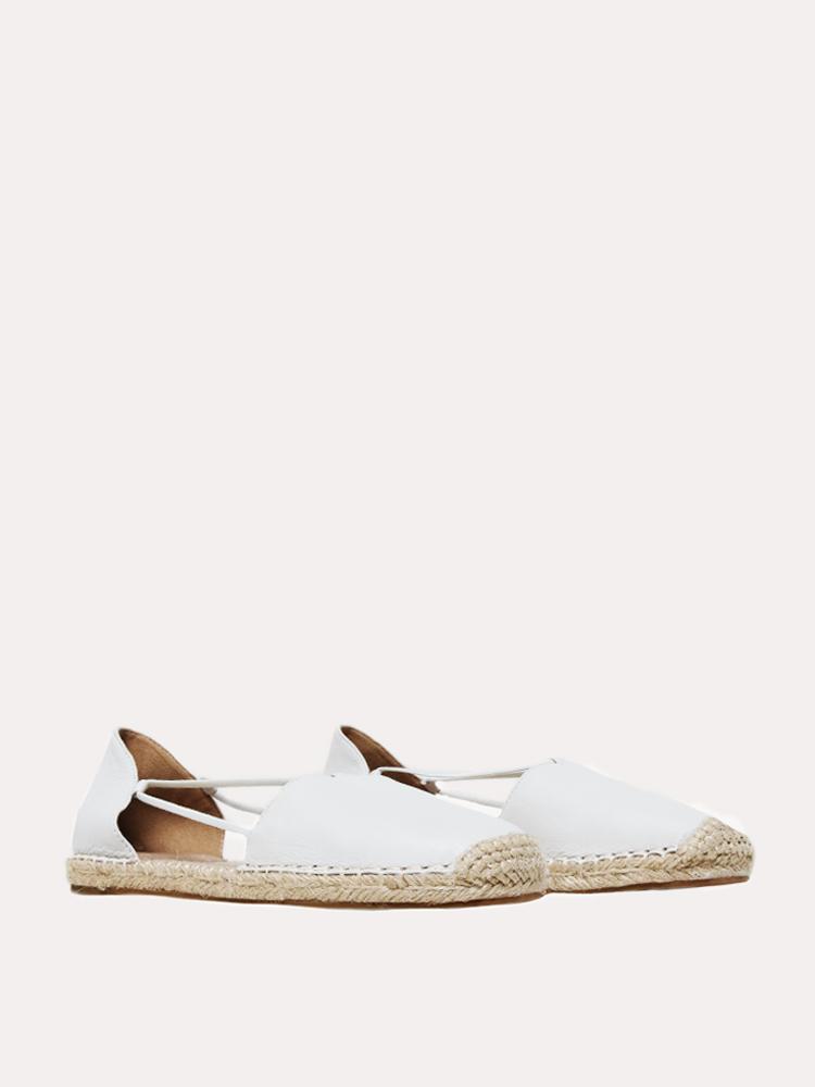 Eileen Fisher Lee Leather Espadrille