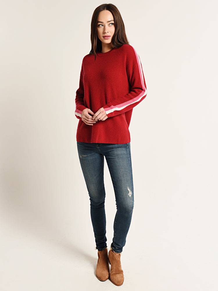 Velvet Eliana Long Sleeve Crew Neck Top