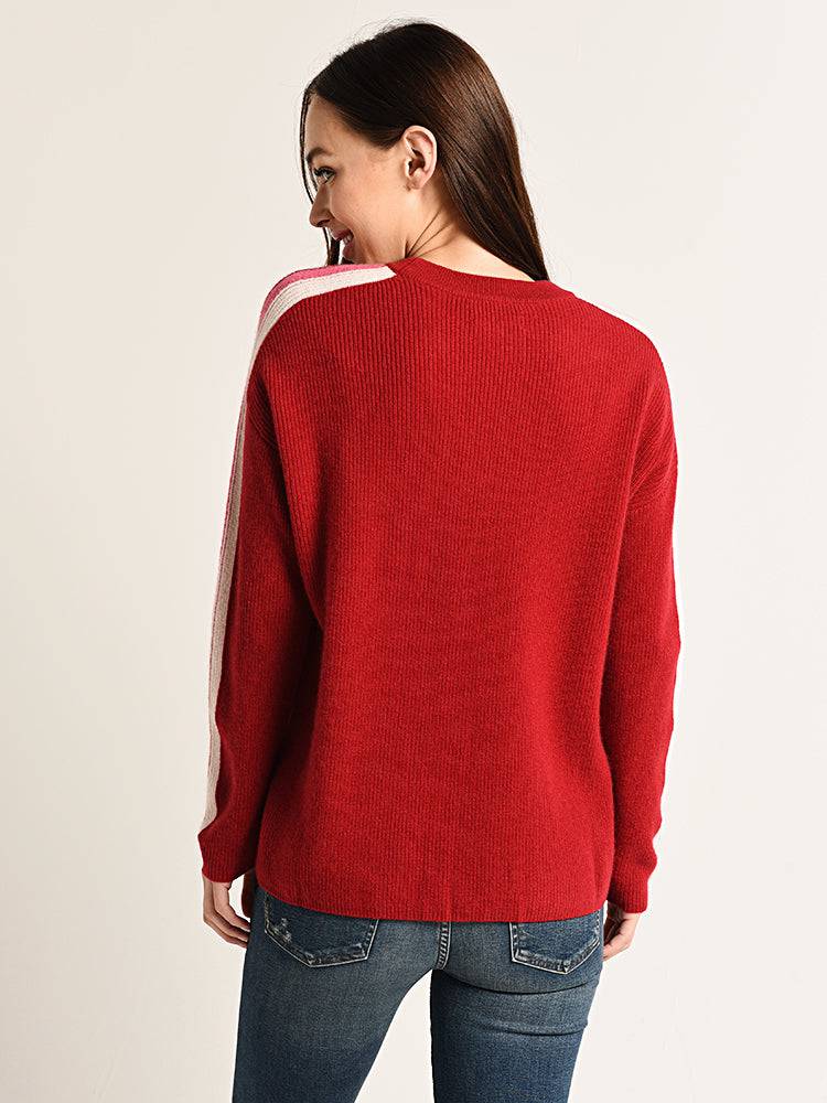 Velvet Eliana Long Sleeve Crew Neck Top