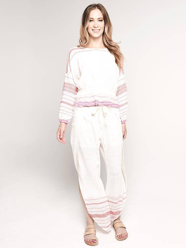 Lemlem Tiki Border Fly Away Pant